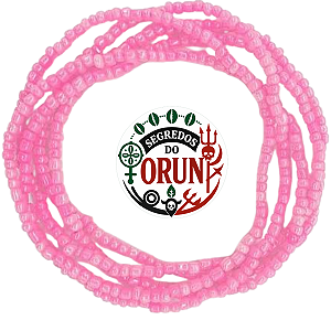 Guia de Miçanga Rosa