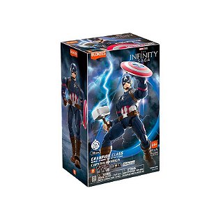 Figura de Ação Marvel Heroes Captain America - Infinity Saga - Blokees