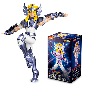 FIGURA DE AÇÃO SAINT SEIYA HYOGA CISNE - CHAMPION CLASS - BLOKEES