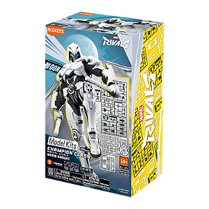 Figura de Ação - Marvel Rivals Champion Class 10 Moon Knight Model Kits - 104 peças - Blokees