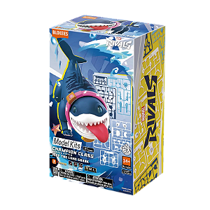 Figura de Ação - Marvel Rivals Champion Class 12 Jeff - The Land Shark - Blokees
