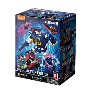 Figura de Ação - Action Edition - Transformers Soundwave - Blokees