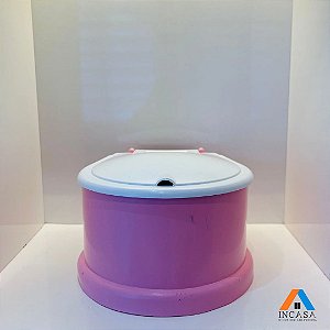 Assento Redutor Troninho Infantil Sanitario Pinico Menina Meu Troninho ROSA