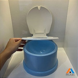 Assento Redutor Troninho Infantil Sanitario Pinico Menina Meu Troninho AZUL