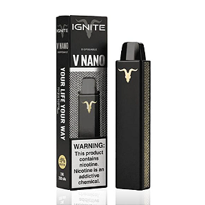 Pod Descartável Ignite V Nano 1.000 Puffs Original | Compacto, Prático e Pronto para Uso