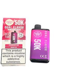 Dinner Lady Dual Flavor com 50.000 puffs