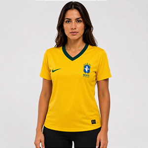 Camiseta Feminina Brasil