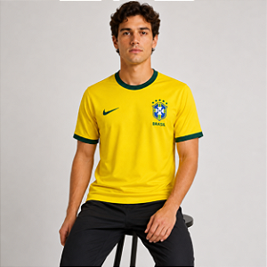 Camiseta Masculina Brasil