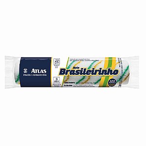 Rolo Para Pintura Brasileirinho 23cm Antirespingo - Atlas