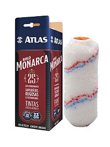 Rolo Para Pintura Monarca 23Cm Altura Da Manta 25mm - Atlas