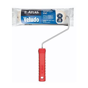 Rolo de Veludo 15cm Lã Natural 5mm Fino Acabamento 329/15 - Atlas