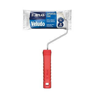 Rolo de Veludo 9cm Lã Natural 5mm Fino Acabamento 329/9 - Atlas