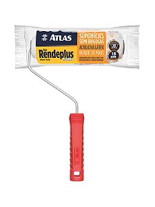 Rolo Para Pintura Rendeplus Microfibra 15Cm AT327/15 - Atlas