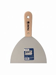Espatula Em Aço Inox Para Massa Gesso E Textura 15 Cm 2153-6 Tigre