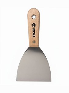 Espatula Em Aço Inox Para Massa Gesso E Textura 10 Cm 2153-4 Tigre