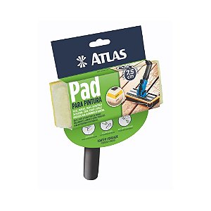 Pad Para Pintura E Verniz Em Madeira Com Refil AT750/90 - Atlas
