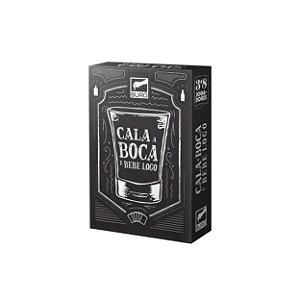 Jogo de Cartas Cala a Boca e Bebe Logo - Buró