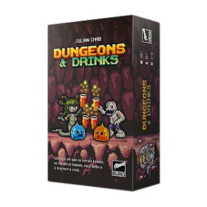 Jogo de Cartas Dungeons & Drinks - Buró