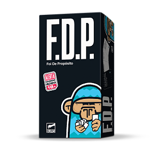 Jogo de Cartas FDP Foi de Propósito - Buró