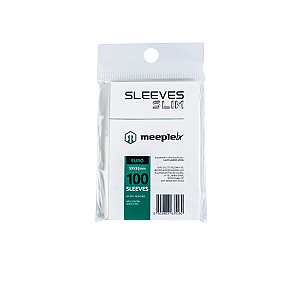 Sleeves MeepleBR SLIM - EURO (59x92mm)