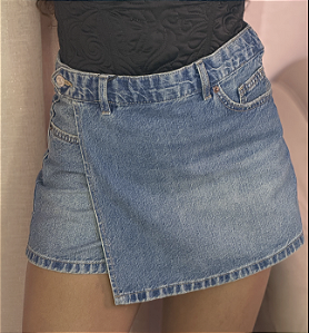 Shorts saia jeans Zara - tam 13/14