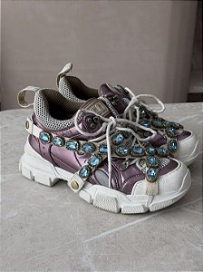 Tênis Gucci FLASHTREK CHUNKY SNEAKERS - tamanho 36