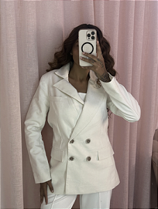 Blazer alfaiataria My Life Brand - tamanho P