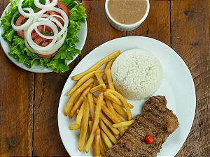 Bife contra filé.