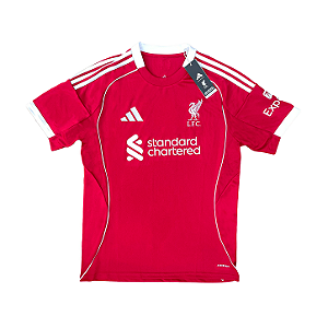 Camisa Liverpool Home 2025-26 (NOVA)