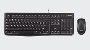 KIT TECLADO E MOUSE USB MK120
