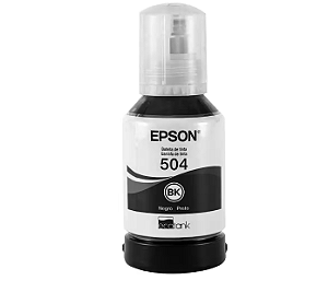 REFIL TINTA 504 PRETO 127ML EPSON