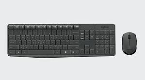 KIT TECLADO+MOUSE S/FIO MK235 LOGITECH