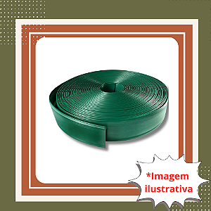 Divisor de Solo com Borda Oval Verde – Vendido por Metro