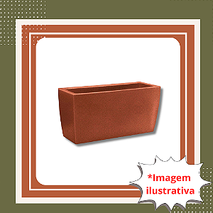 Vaso Jardineira Classic – Cor Marrom | 32 litros