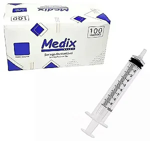 Seringa Descartável 10ml Luer Slip Caixa C/100 - Medix