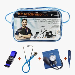 Kit Acadêmico Plus KA120 Azul - Incoterm