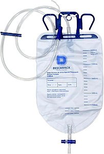 Bolsa Coletora De Urina Sistema Fechado 2L - Descarpack