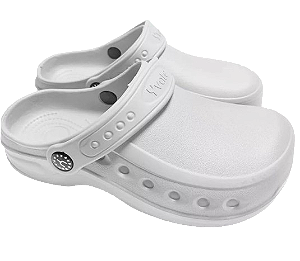Crocs Antiderrapante Branco - Yvate