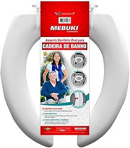 Assento para Cadeira de Banho Aberto – Mebuki