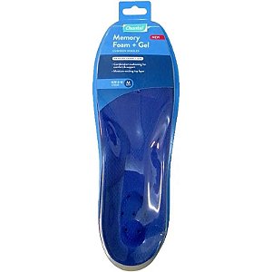 Palmilha Memory Foam Plus + Gel Chantal 39-45 - Chantal