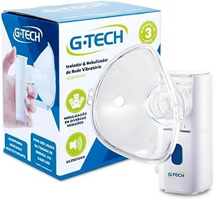 Inalador e Nebulizador de Rede Vibratória NEBMESH 2 - G-Tech