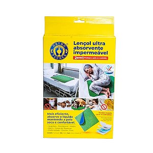 Lençol Ultra Absorvente Impermeável 2 em 1 - Ortho Pauher