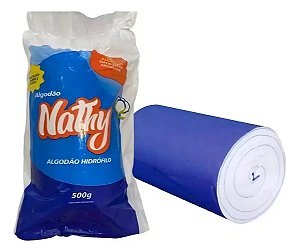 Algodão Hidrófilo 500g - Nathy