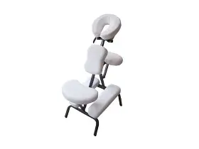 Cadeira de Massagem Quick Massage Portátil Estofado Branco QM-02BR - Best Pro