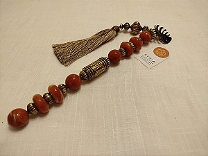 Pincel Chinês Decorativo Ouro Preto
