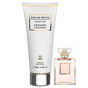 Creme Hidratante Brand Collection 021 - Insipiração Coco Mademoiselle