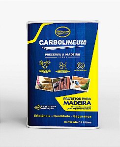 Carbolineum 18L Silaqua – Impermeabilizante e Preservativo para Madeiras