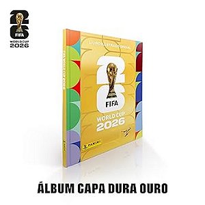 FIFA WORLD CUP UNITED 2026 ALBUM CAPA DURA OURO - PANINI