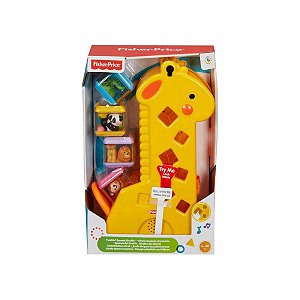 FISHER PRICE GIRAFA BLOCOS SURPRESA - MATTEL
