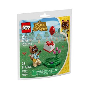 LEGO ANIMAL CROSSING TOM NOOK E O PRESENTE VOADOR